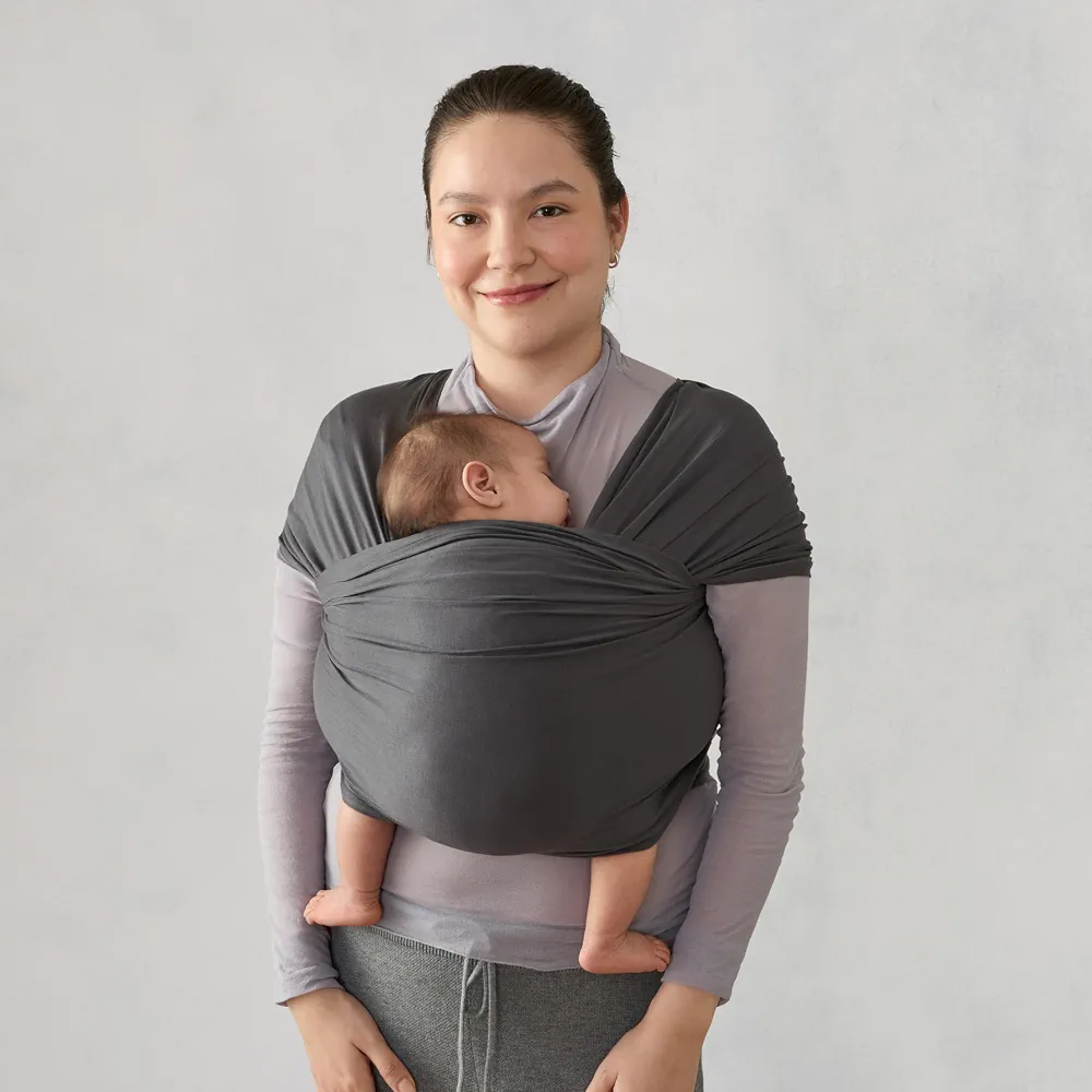 Écharpe de Portage Ergobaby Aura Lyocell - Soft Black