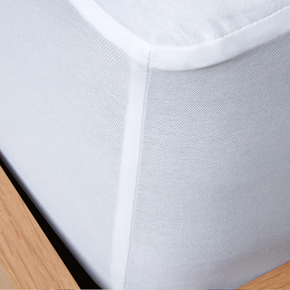 Panda® Protège-matelas en bambou – Petit lit double | Imperméable, ultra fin et durable | Léger et respirant | Hypoallergénique et antibactérien | Doux pour la peau | Literie essentielle | Pas de