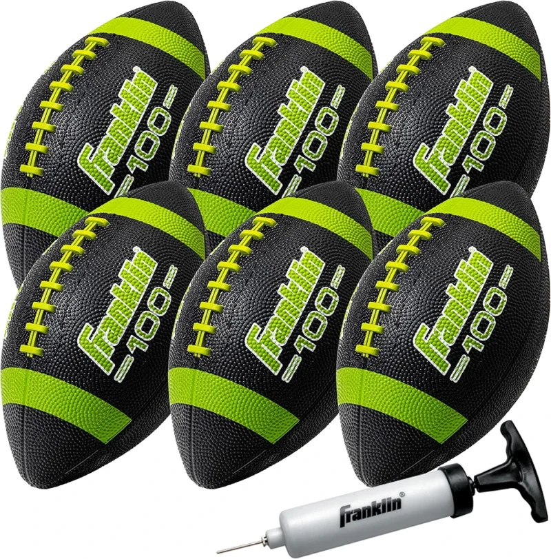 Franklin Sports Kids Grip-Rite 100 Junior Football