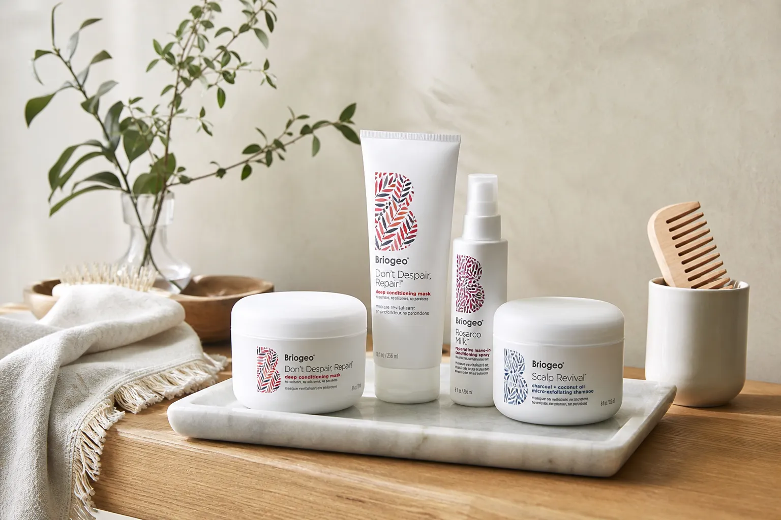 Briogeo, une marque américaine dédiée aux soins capillaires « clean »