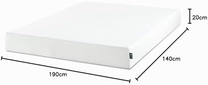 Zinus Matelas 140x190 cm Memoire de Forme Infusé au Thé Vert - Épaisseur 20 cm - Soutien Ergonomique 7 Zones - Fermeté Moyenne - Certifié Oeko-TEX - Respirant & Fraîcheur Durable - Image 13