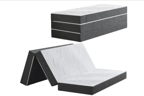 Twirest Matelas Pliant Mousse à Mémoire, 120 x 190 x 10 cm, 1 Personne - Image 8