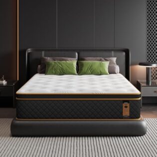 413ySfH-g-L._AC_SL1000_.jpg BedStory Matelas 80 x 190, hauteur 30 cm, matelas à ressorts ensachés, fermeté moyenne, respirante et ergonomique, choix idéal pour chambres et appartements