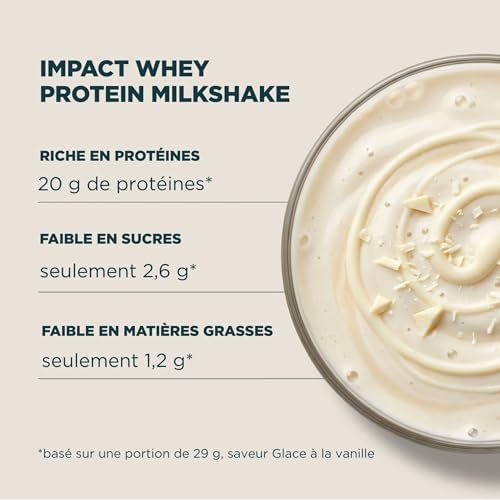 Myprotein Impact Whey Protein Milkshake – Tourbillon de chocolat blanc | 30 portions – 870 g | Jusqu'à 20 g de protéines | Onctueux, délicieux et seulement 107 kcal - Image 10