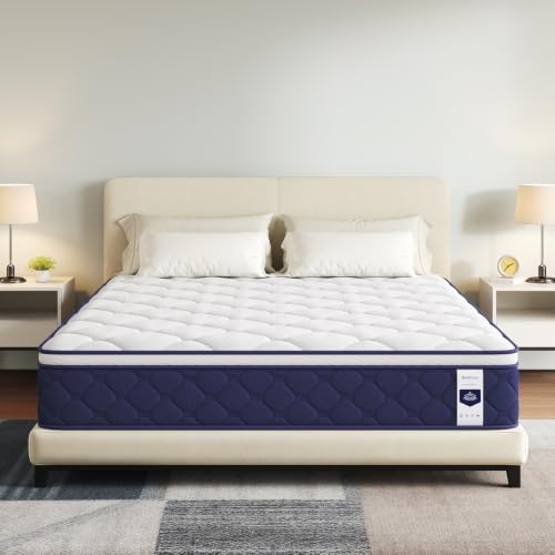 BedStory Matelas 100 x 200 cm, hauteur 25,5 cm, matelas à ressorts ensachés - Image 5