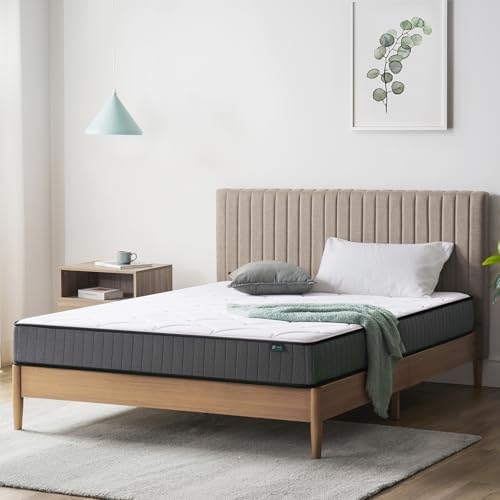 Zinus Matelas 140x190 cm Memoire de Forme - Épaisseur 25 cm - Matelas 2 Places - Hybride Mousse & Ressorts Ensachés - Durable & Respirant - Certifié Oeko-TEX - Image 19