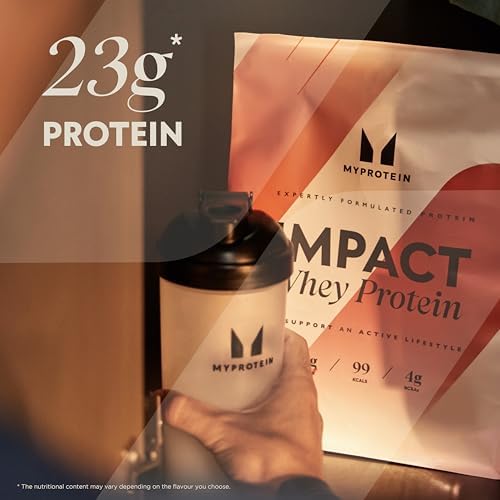 Myprotein Impact Whey Protéine Saveur Chocolat Naturel 1 kg - 23 g de protéines - 5 g de BCAAs - Favorise l'augmentation et le maintien de la masse musculaire, ainsi que la récupération - Image 3