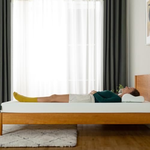 Zinus Matelas 140x190 cm Memoire de Forme Infusé au Thé Vert - Épaisseur 20 cm - Soutien Ergonomique 7 Zones - Fermeté Moyenne - Certifié Oeko-TEX - Respirant & Fraîcheur Durable - Image 9