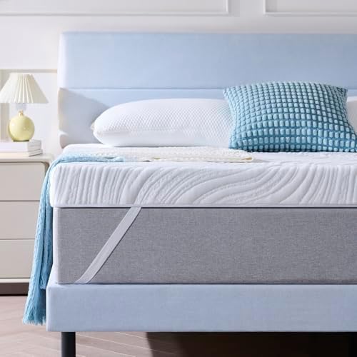 Hiimgo Surmatelas à Mémoire de Forme en Gel 160 x 200 x 7,5 cm