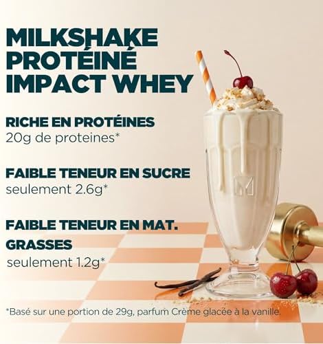 Myprotein Impact Whey Protein Milkshake – Tourbillon de chocolat blanc | 30 portions – 870 g | Jusqu'à 20 g de protéines | Onctueux, délicieux et seulement 107 kcal - Image 3