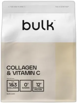 amz-316u-whpkfl-d53b0652 Bulk Collagène et Vitamine C en Poudre, Vanille, 500 g