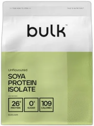 amz-31u3j1ovqel-b4dec4f3 Bulk Isolat De Protéine De Soja, Protéine Vegan en Poudre, Nature, 1 kg