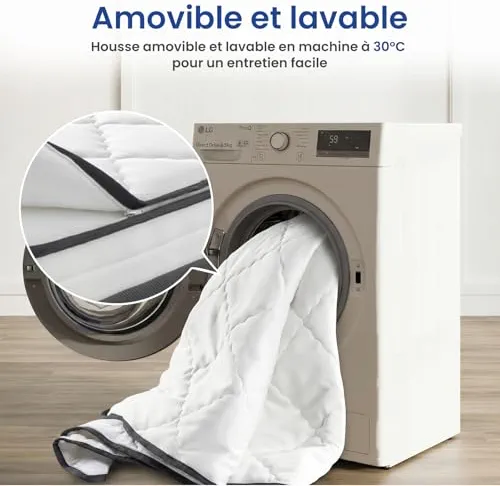 BedStory Matelas 140x190-26 cm de Haut - Confort Ferme H4 - Mousse à Mémoire de Forme Respirante avec Soutien des Bords Renforcé - Housse Amovible Lavable - Certifications CertiPUR-US® & Oeko-TEX®