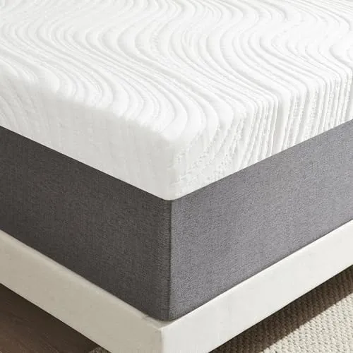 Twirest Matelas double de 20 cm avec mousse à mémoire de forme et anti-acariens, respirant, housse amovible sculptée, matelas dans une boîte, soutien des bords pour soutenir le sommeil (135 x 190 x 20