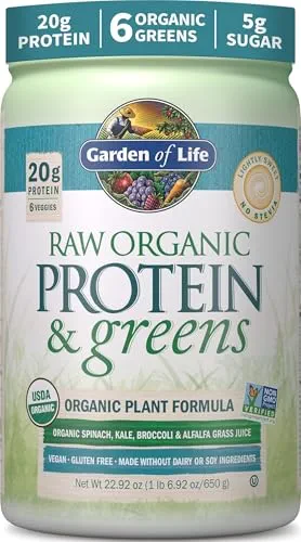 amz-41aawwmp7hl-146e8ca7 Garden of Life Raw Protein and Greens Light Sweet 23.2 oz (656g) Powder by Garden of Life