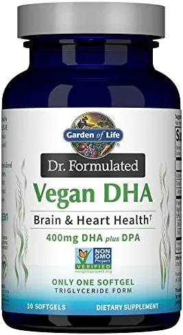 Garden of Life Dr. Formulated Vegan DHA - 30 softgels