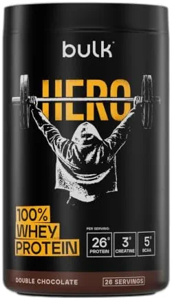 amz-41gpa7pfbel-c710f68d Bulk Hero 100% Whey Protéine en Poudre, Double Chocolat, 910g
