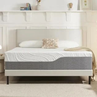 Twirest Matelas 140x190cm, Épaisseur 22cm, fermeté Moyenne, Respirant et Confortable, avec Un Soutien équilibré - Housse de lit Amovible et Lavable avec Fermeture à glissière.