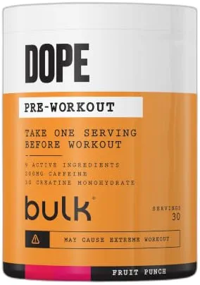 amz-41hfqh7l4ql-d38055b9 Bulk Poudre Pré-Workout Dope, Punch aux Fruits