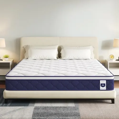 BedStory Matelas 140x190 cm, 20 cm d'épaisseur