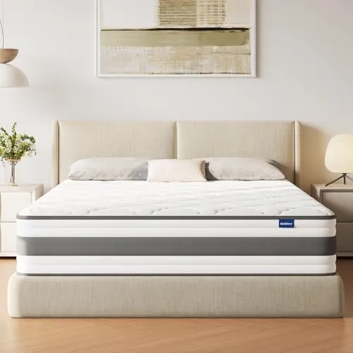 BedStory Matelas 140x190-26 cm de Haut - Confort Ferme H4 - Mousse à Mémoire de Forme Respirante avec Soutien des Bords Renforcé - Housse Amovible Lavable - Certifications CertiPUR-US® & Oeko-TEX®