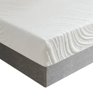 Twirest Matelas simple en mousse à mémoire de forme, fermeté moyenne, respirant, tricoté, tissu doux et doux pour la peau, dans une boîte (90 x 190 x 20 cm)
