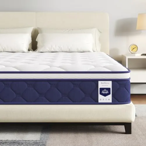 BedStory Matelas 140x190 cm, 20 cm d'épaisseur