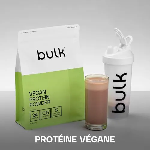 Bulk Vegan Protein Powder, Caramel Latte, 1 kg