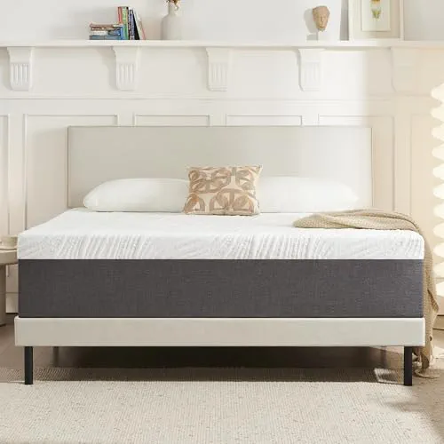 Twirest Matelas double de 20 cm avec mousse à mémoire de forme et anti-acariens, respirant, housse amovible sculptée, matelas dans une boîte, soutien des bords pour soutenir le sommeil (135 x 190 x 20