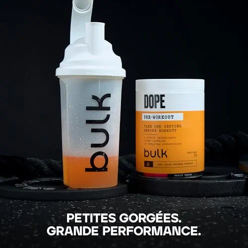 Bulk Poudre Pré-Workout Dope, Punch aux Fruits