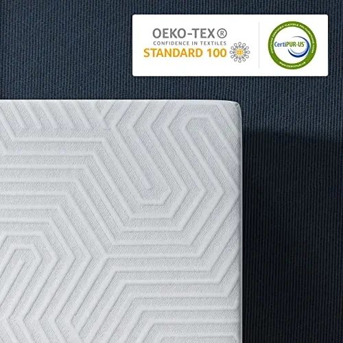 BedStory Surmatelas 160 x 200 à Mémoire de Forme 7,5CM, Bambou Éliminant Odeurs et Acariens, Housse Amovible et Lavable, Rafraîchissant, Respirant et Moelleux