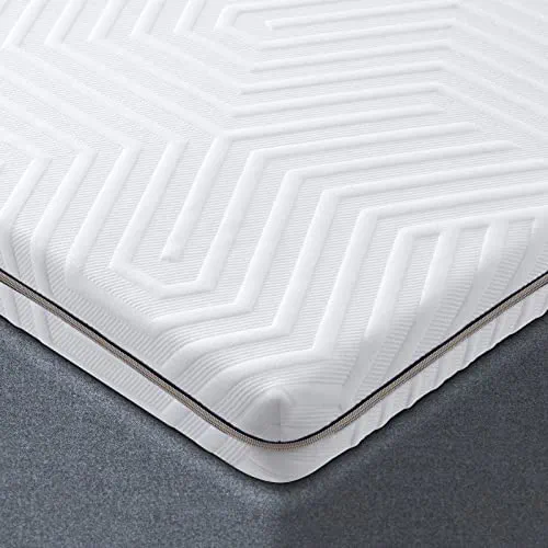 BedStory Surmatelas 160 x 200 à Mémoire de Forme 7,5CM, Bambou Éliminant Odeurs et Acariens, Housse Amovible et Lavable, Rafraîchissant, Respirant et Moelleux