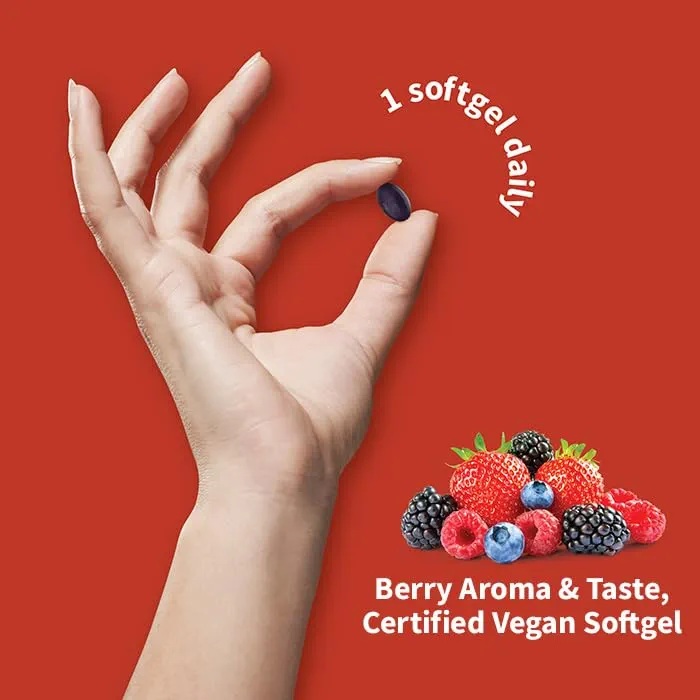 Garden of Life Herbals Complément alimentaire pour la ménopause avec S-equol et trans-resvératrol pour soulager les symptômes multiples, kéranat pour une croissance des cheveux plus épais et plus