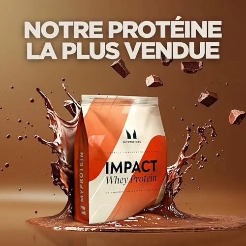 Myprotein Impact Whey Protein - Vanille | 30 portions | Jusqu'à 23 g de protéines par portion | Faible en matières grasses et en sucre | Idéal pour la croissance et le maintien de la masse musculaire