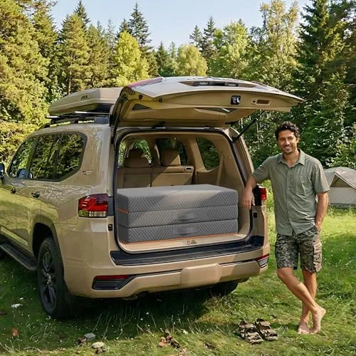 Vesgantti Matelas Pliable 140x190x15cm, Matelas d'Appoint Pliant en Mousse à Mémoire de Forme en Gel, Amovible et Lavable, Idéal pour Voyages, Camping, Lit d'appoint, Oeko-Tex - Gris