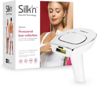 amz-61mdbpp3cjl-dd5f5596 Silk'n Appareil d'épilation I Motion I Épilateur Lumière I Épilateur à lumière pulsée avec 350.000 flashs lumineux et 3 capteurs couleur I HPL