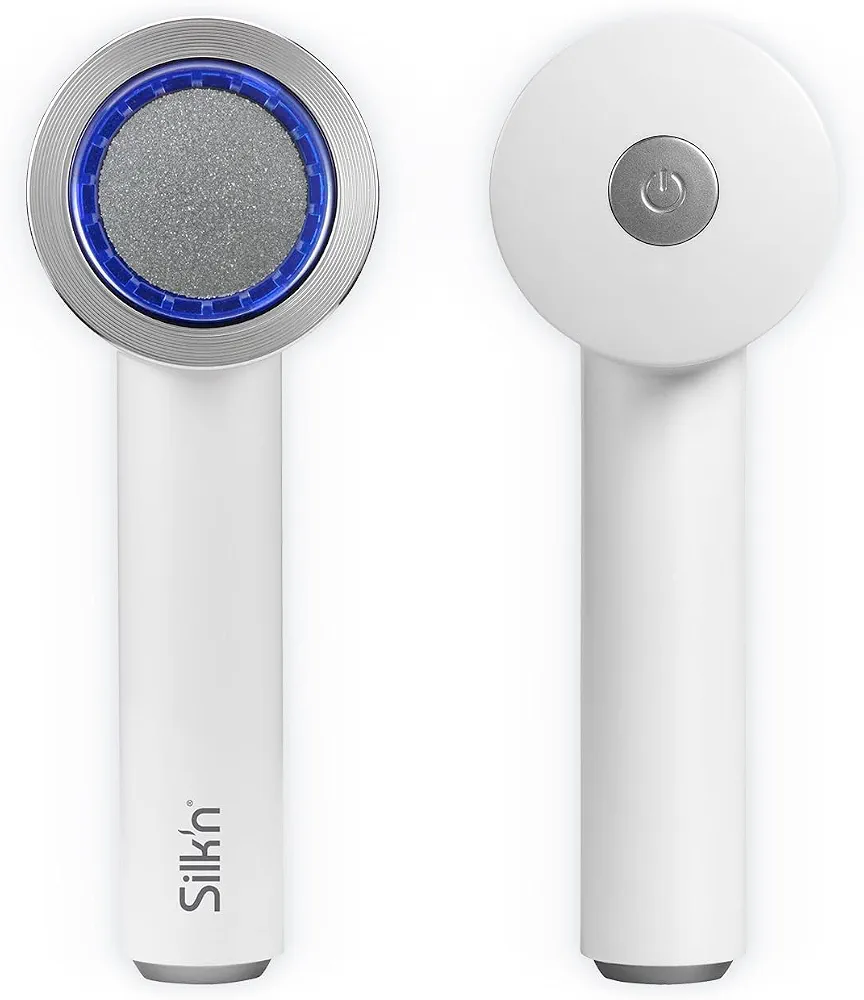 Silk'n VacuPedi Râpe Anti-Callosités Électrique Aspiration Or Rose USB-C