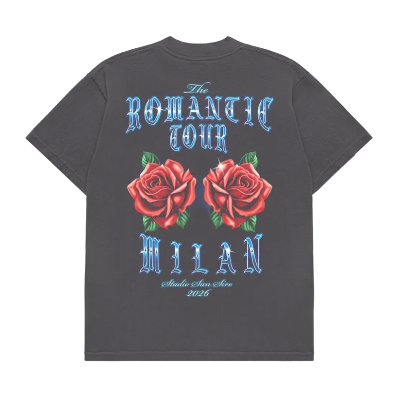 Milan The Romantic Limited Edition Tour Tee - Vintage Black