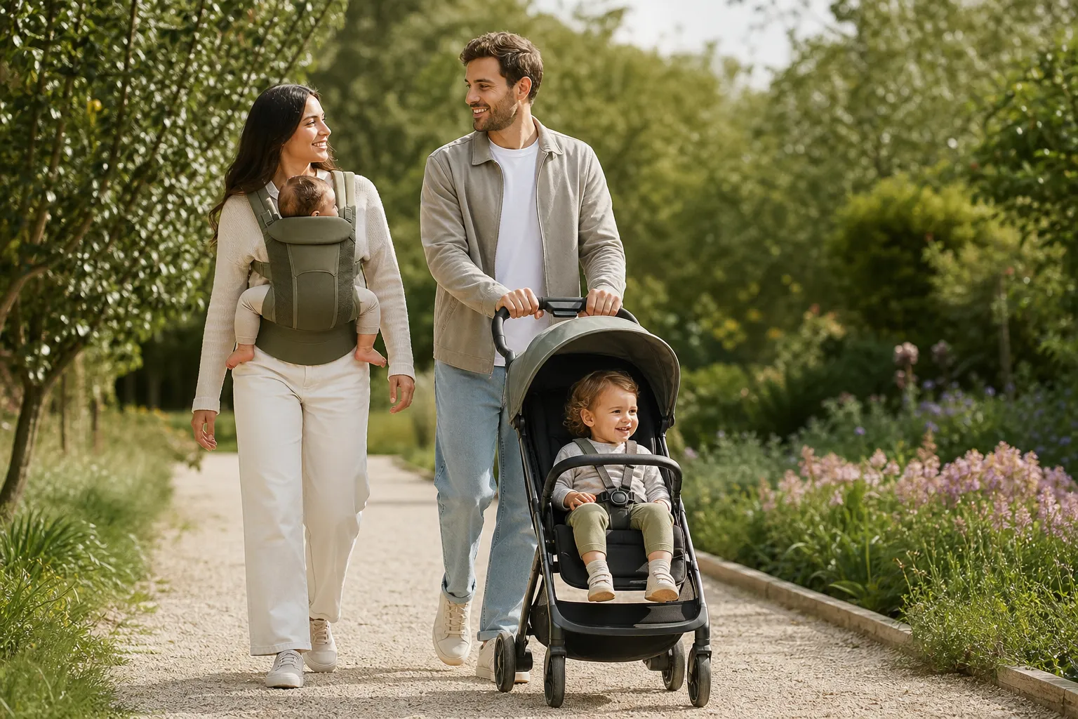 Ergobaby présente une gamme complète pour le portage et la promenade